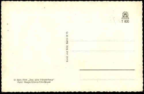 ÄLTERE PORTRÄT POSTKARTE FRITZ WAGNER FILM-SCHAUSPIELER DAS ALTE FÖRSTERHAUS actor acteur cpa postcard AK Ansichtskarte