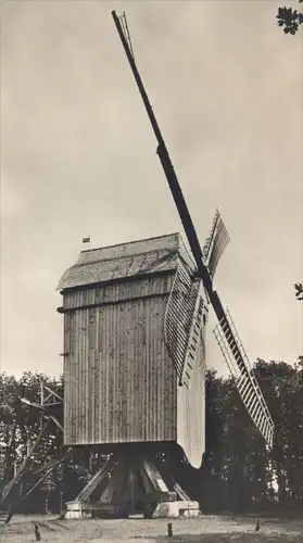 ÄLTERE POSTKARTE KOMMERN EIFEL BOCKWINDMÜHLE AUS SPIEL KR. JÜLICH Windmühle Mühle Windmill Windmolen Molen Moulin à vent