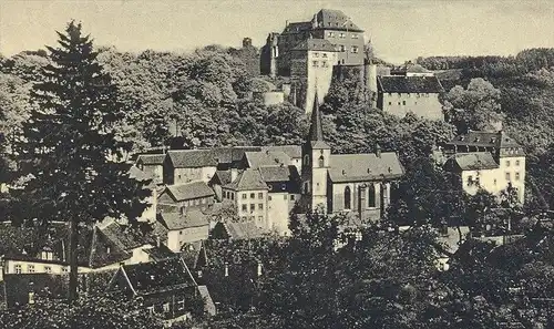 ALTE POSTKARTE BLANKENHEIM EIFEL BURG PANORAMA castle chateau cpa postcard AK Ansichtskarte