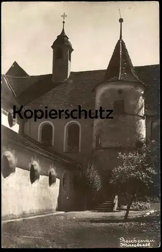 ALTE POSTKARTE MITTELZELL REICHENAU IM BODENSEE 1923 Benediktinerkloster Kloster couvent convent Kirche église church AK
