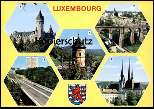 ÄLTERE POSTKARTE LUXEMBOURG CAISSE DE'EPARGNE TOURELLE ESPAGNOLE CATHÉDRALE PONT CHARLOTTE Luxemburg cpa postcard AK