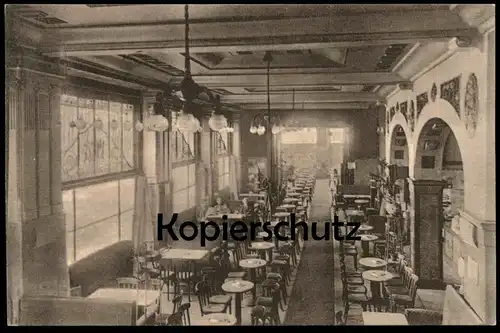 ALTE POSTKARTE MÜNSTER CAFÉ WAGNER INH. WILH. HOFMEISTER Feldpost Täglich Künstler-Konzert cpa postcard AK Anischtskarte