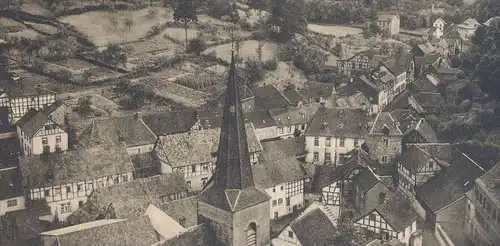 ALTE POSTKARTE BLANKENHEIM EIFEL BLICK VON DER BURG PANORAMA castle chateau cpa postcard AK Ansichtskarte