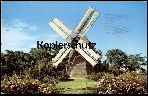 ÄLTERE POSTKARTE EASTHAM WINDMILL 1793 CAPE COD WINDMÜHLE Mühle mole molen moulin mill cpa postcard AK Ansichtskarte