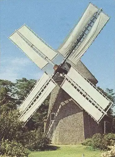 ÄLTERE POSTKARTE EASTHAM WINDMILL 1793 CAPE COD WINDMÜHLE Mühle mole molen moulin mill cpa postcard AK Ansichtskarte