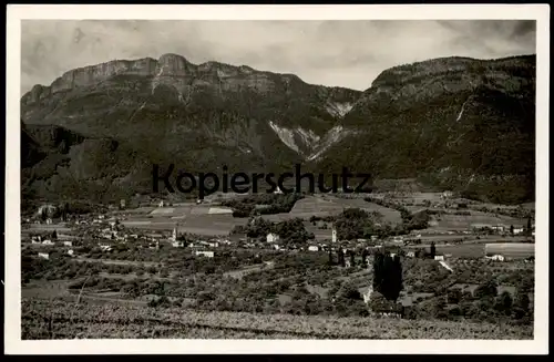ALTE POSTKARTE SAN MICHELE APPIANO VERSO LA MENDOLA Alto Adige Italia italy St. Michael Eppan cpa postcard Ansichtskarte