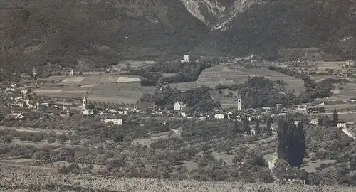 ALTE POSTKARTE SAN MICHELE APPIANO VERSO LA MENDOLA Alto Adige Italia italy St. Michael Eppan cpa postcard Ansichtskarte