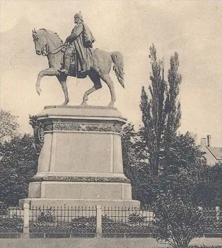 ALTE POSTKARTE COBURG HERZOG ERNST II. DENKMAL IM HOFGARTEN horse monument cpa postcard AK Ansichtskarte Bayern Bavaria