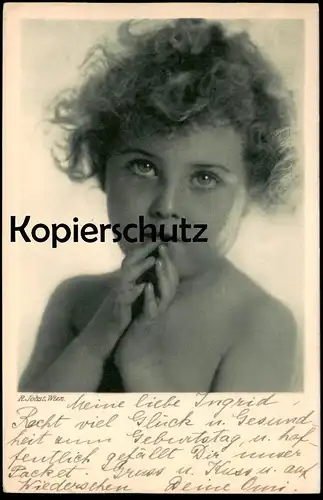 ALTE POSTKARTE WIENER KINDER R. JOBST WIEN Kind Mädchen enfant jeune femme young girl child cpa postcard Ansichtskarte