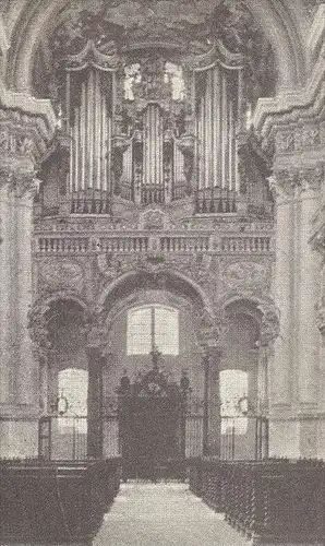 ALTE POSTKARTE DIE GROSSE ORGEL IM CHORHERRENSTIFTE ST. FLORIAN STIFT organ orgue bei Linz postcard Ansichtskarte AK cpa