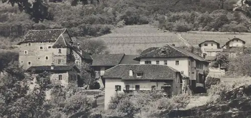 ALTE POSTKARTE APPIANO PRESSO BOZEN CASTELLO MOOS SCHULTHAUSS Alto Adige Val Gardena Dolomiti Italia italy cpa Eppan