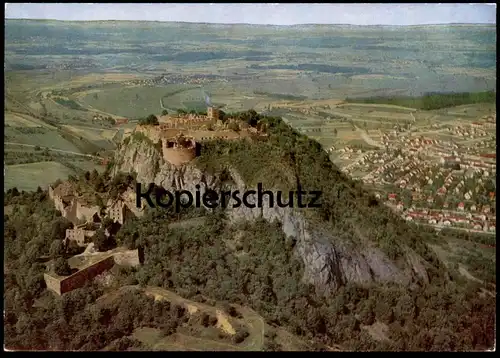 ÄLTERE POSTKARTE BURGRUINE HOHENTWIEL BEI SINGEN Burg Ruine ruin castle chateau cpa postcard AK Ansichtskarte