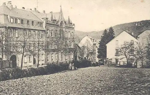 ALTE POSTKARTE PRÜM TIERGARTENSTRASSE MIT ST. JOSEPHS KLOSTER couvent cpa postcard AK Ansichtskarte
