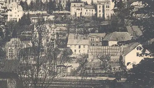 ALTE POSTKARTE PRÜM IN DER EIFEL BISCHÖFLICHES KONVIKT UND WINTERSCHULE bei Bitburg Pruem Schule school cpa postcard AK