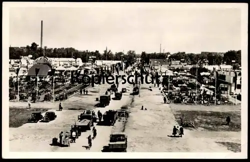 ALTE POSTKARTE LEIPZIG 1939 REICHSNÄHRSTANDSSCHAU Messe Fahr Trecker Traktor tractor tracteur LKW pickup camion cpa AK