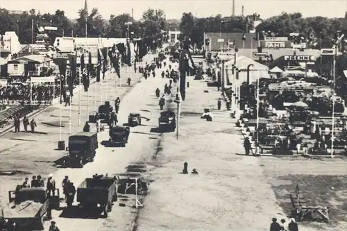 ALTE POSTKARTE LEIPZIG 1939 REICHSNÄHRSTANDSSCHAU Messe Fahr Trecker Traktor tractor tracteur LKW pickup camion cpa AK