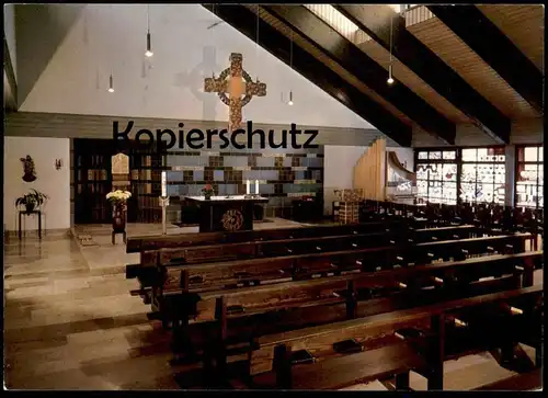ÄLTERE POSTKARTE KIRCHE ST. OLIVER ALTENAU ALTAR ORGEL interieur l'eglise church orgue organ cpa postcard Ansichtskarte