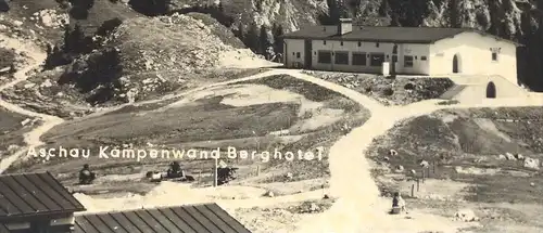 ÄLTERE POSTKARTE ASCHAU KAMPENWAND BERGHOTEL HOTEL Bayern cpa postcard AK Ansichtskarte