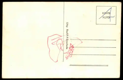 ÄLTERE POSTKARTE ENSCHEDE STADION stadium stade Nederland Netherlands Niederlande Holland Pays-Bas postcard