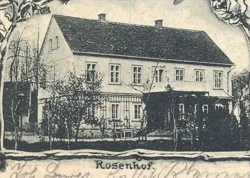 ALTE POSTKARTE GRUSS AUS EGGERSDORF ROSENHOF WEST-ANSICHT bei Graz postcard cpa AK Ansichtskarte