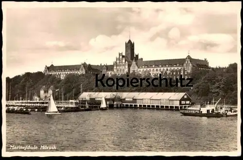 ALTE POSTKARTE MARINESCHULE MÜRWIK FLENSBURG 1939 Muerwik cpa postcard AK Ansichtskarte