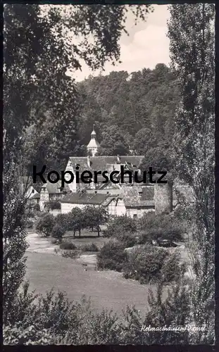 ÄLTERE POSTKARTE HELMARSHAUSEN DIEMEL 1957 Stadtmauer Stadtturm Turm tower tour Bad Karlshafen AK Ansichtskarte postcard