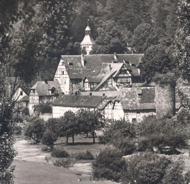 ÄLTERE POSTKARTE HELMARSHAUSEN DIEMEL Turm tower tour Bad