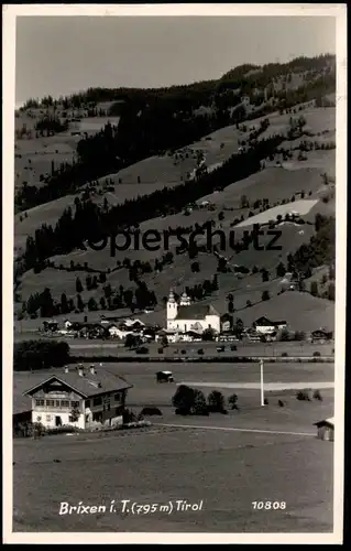 ALTE POSTKARTE BRIXEN IM THALE TIROL 1933 AK cpa postcard Ansichtskarte