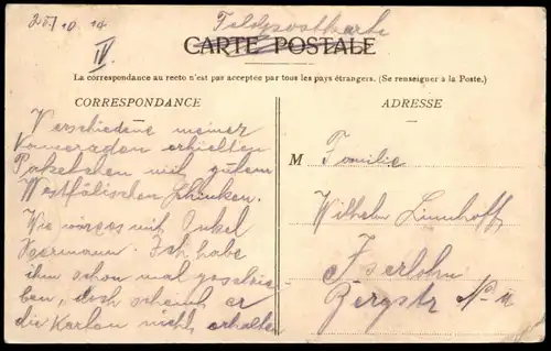 ALTE POSTKARTE LA BASSÉE (NORD) RUE DE LA GARE Enfant enfants children child Kinder Kind cpa postcard AK Ansichtskarte