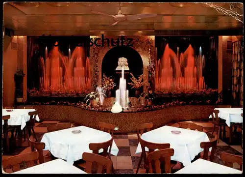 POSTKARTE DEUTSCHER MÄRCHENWALD ALTENBERG RHEINLAND WASSERSPIELE BRÜDER GRIMM Odenthal Märchen fairy tale fable postcard