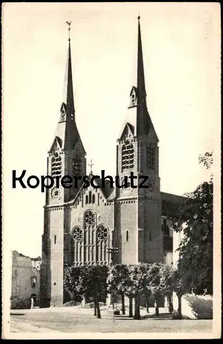 ALTE POSTKARTE DIEKIRCH ÉGLISE SAINT-LAURENT Kirche church Luxemburg Luxembourg cpa postcard Ansichtskarte AK