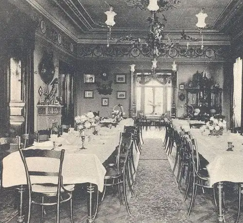 ALTE POSTKARTE BONN-MEHLEM AUGUSTA INSTITUT SPEISESAAL réfectoire dining room cpa postcard Ansichtskarte AK