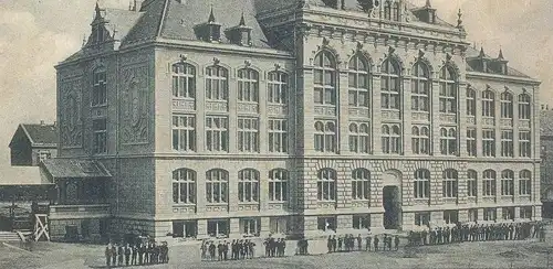 ALTE POSTKARTE REMSCHEID NEUES REALGYMNASIUM Gymnasium Schule school école cpa postcard AK Ansichtskarte