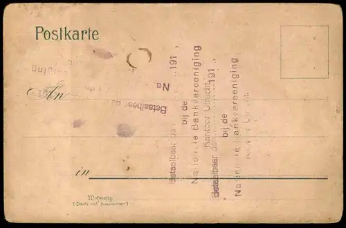 ALTE POSTKARTE GRUSS AUS SIMONSWALD GASTHAUS ZUR KRONE POST KUTSCHE Vierspänner Attelage à quattre Baum Tree Arbre cpa