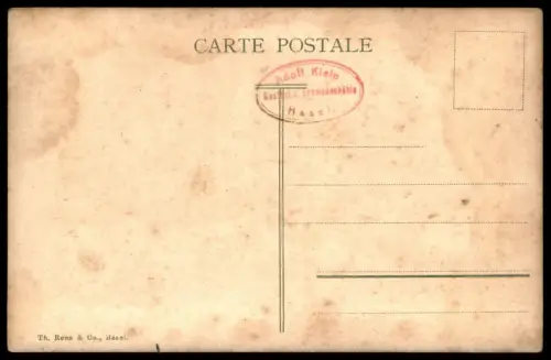 ALTE LITHO-POSTKARTE GRUSS AUS DER ERDMANNSHÖHLE IN HASEL ZWERG ZWERGE HÖHLE Krippe Crib dwarf midget nain grotte cave