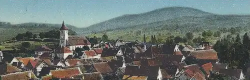 ALTE POSTKARTE GRUSS AUS SCHLIENGEN GASTHAUS ZUR SONNE BESITZER OTTO MAIER Kreis Lörrach cpa postcard AK Ansichtskarte