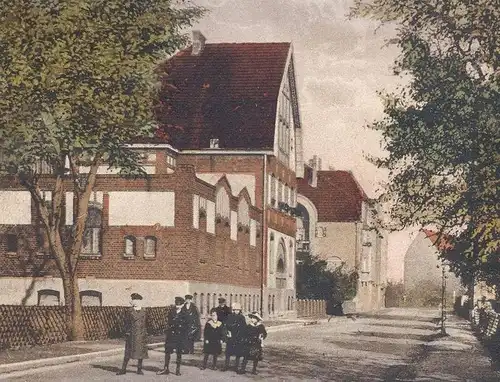 ALTE POSTKARTE UERDINGEN AM RHEIN STÄDTISCHE BADEANSTALT Kinder Bad Schwimmbad Swimming Bath Piscine Crefeld Krefeld cpa