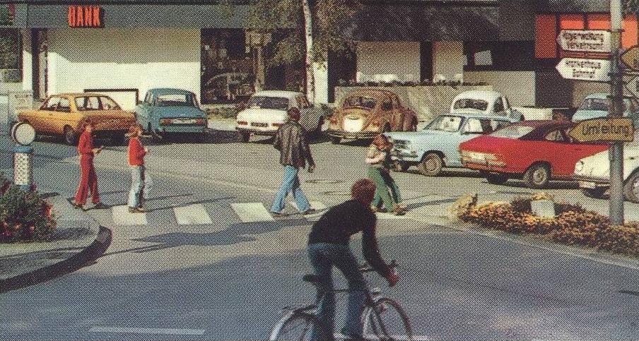 ÄLTERE POSTKARTE OLSBERG BAHNHOFSTRASSE SAUERLAND OPEL