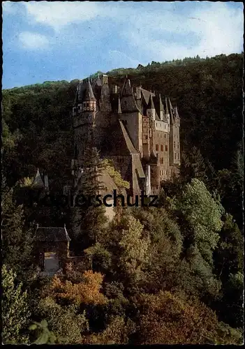 POSTKARTE BURG ELTZ WIERSCHEM MAIFELD POLCH Schloss Castle Chateau Ansichtskarte AK cpa postcard