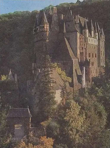 POSTKARTE BURG ELTZ WIERSCHEM MAIFELD POLCH Schloss Castle Chateau Ansichtskarte AK cpa postcard