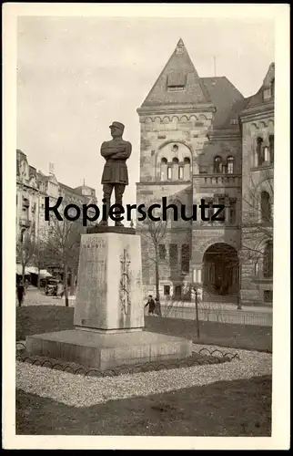 ALTE POSTKARTE METZ MONUMENT DU GÉNÉRAL MANGIN 1940 Denkmal Soldat Soldier cpa postcard AK Ansichtskarte