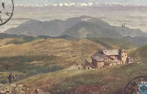 ALTE KÜNSTLER POSTKARTE GROSSER BELCHEN SIGN. H. HOFFMANN VOGESEN VOSGES alps Kletterer Bergsteiger climber alpiniste AK