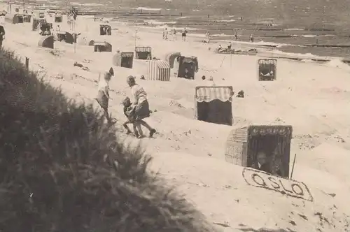 ALTE POSTKARTE SORENBOHM IN POMMERN BADESTRAND OSLO Sarbinowo bei Gmina Mielno Großmöllen Polska Poland Polen postcard