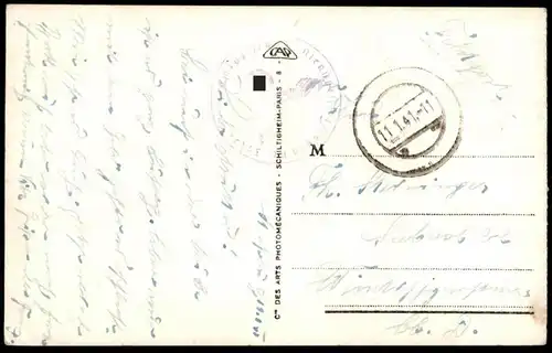 ALTE POSTKARTE STRASSBURG STRASBOURG LE BAIN AUX PLANTES FELDPOST 1941 ALSACE ELSASS cpa postcard AK Ansichtskarte