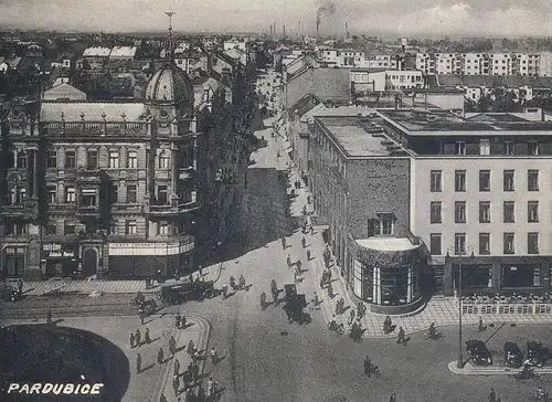 ALTE POSTKARTE PARDUBICE 1941 BÖHMEN JOSEF ... Pardubitz Tschechische Republik Ceska Feldpost Ansichtskarte postcard