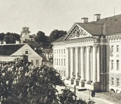 ALTE POSTKARTE DORPAT UNIVERSITÄT TARTU ESTONIA Estland University Eesti Ansichtskarte AK cpa postcard