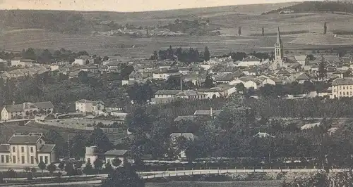 ALTE POSTKARTE CHATEAU-SALINS Gare Station Lorraine Lothringen Moselle Feldpost Landsturm-Bat.l. Dillingen 3. Komagnie