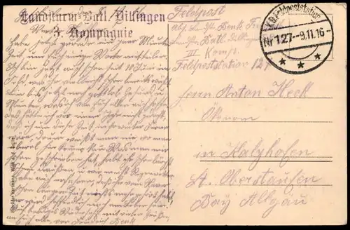 ALTE POSTKARTE CHATEAU-SALINS Gare Station Lorraine Lothringen Moselle Feldpost Landsturm-Bat.l. Dillingen 3. Komagnie