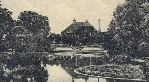 ALTE POSTKARTE GELSENKIRCHEN HAUPTBAHNHOF HANS SACHS HAUS postcard cpa AK Ansichtskarte