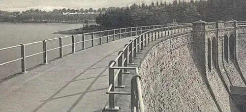 ÄLTERE POSTKARTE MARIENHEIDE OBERBERGISCHES LAND BRUCHER TALSPERRE Water Dam Barrage postcard cpa AK Ansichtskarte